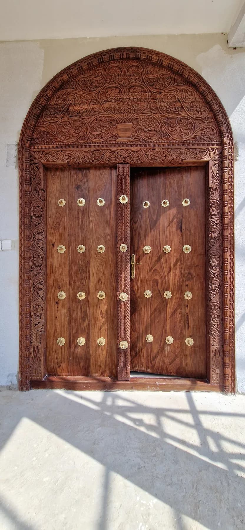 Hand-Carved Zanzibari Door