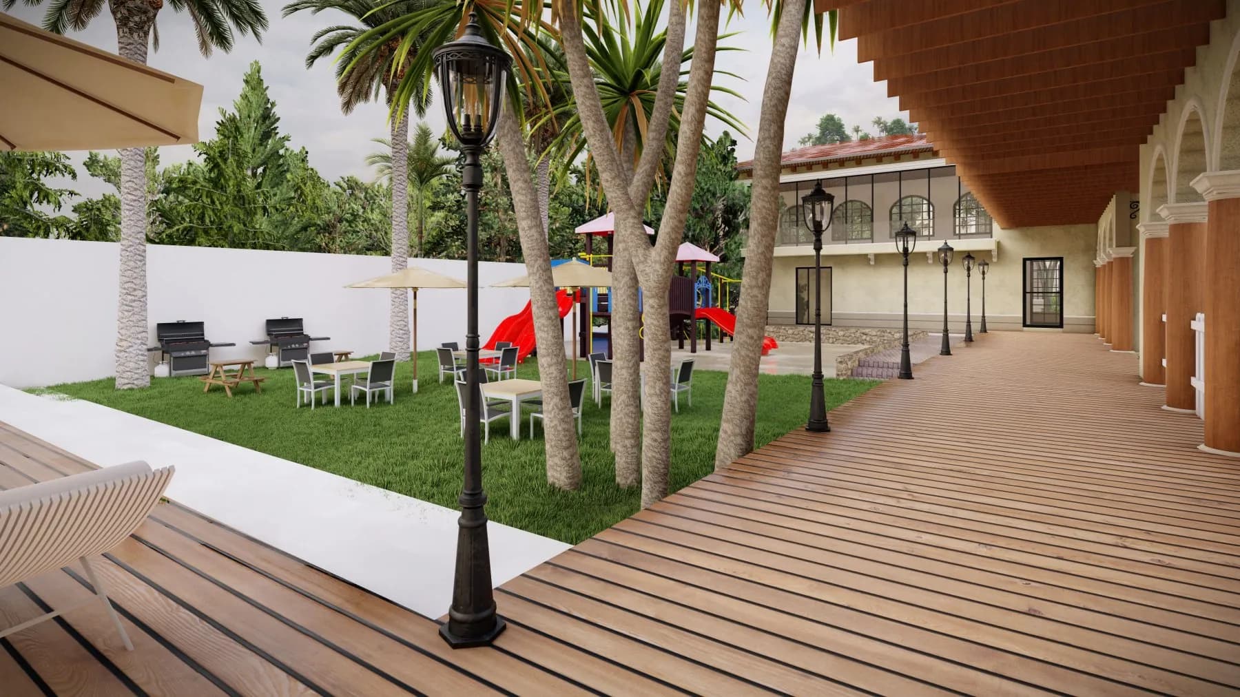 Club House Deck