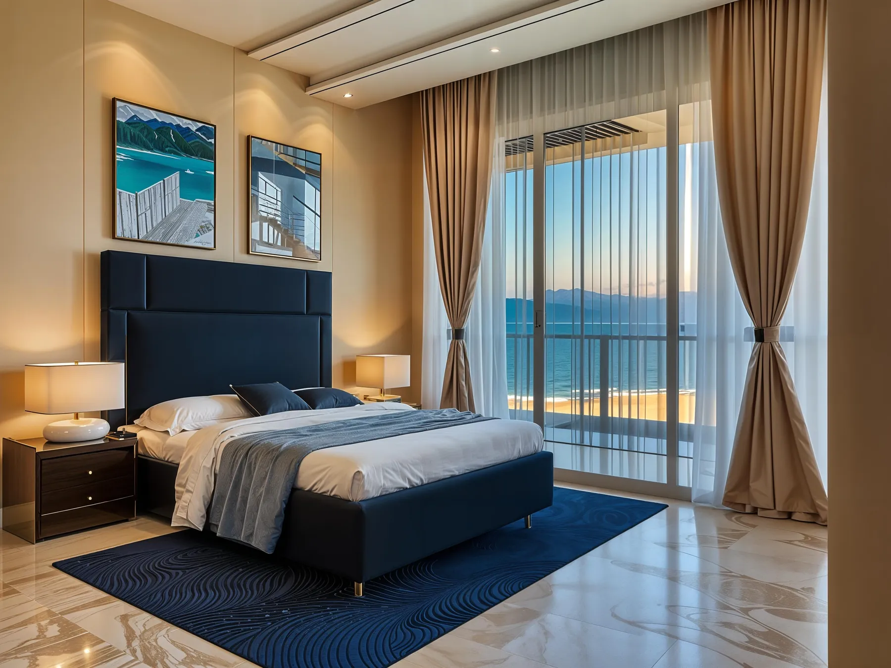 Master Bedroom with Ocean View