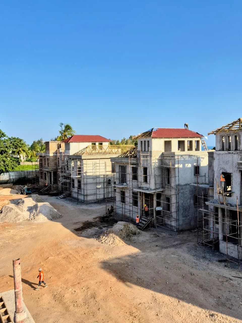 Multi-Villa Construction Progress