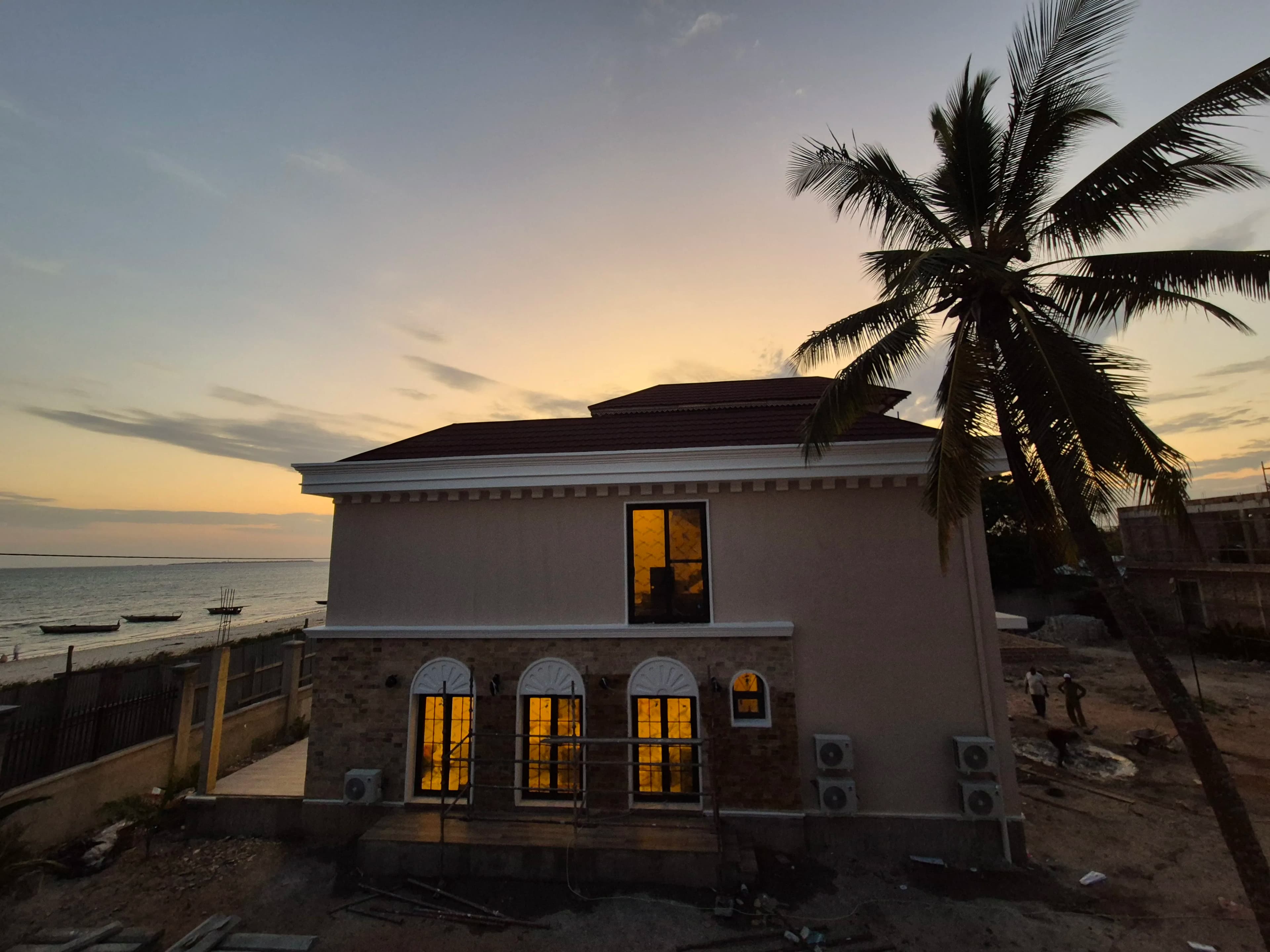 Villa Nearing Completion - Sunset View