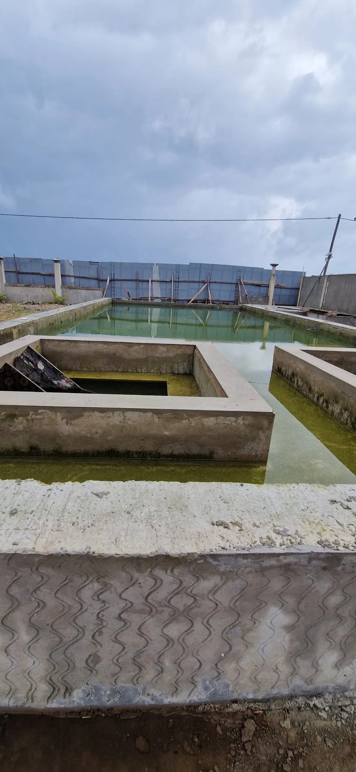 Pool & Water Features Under Construction